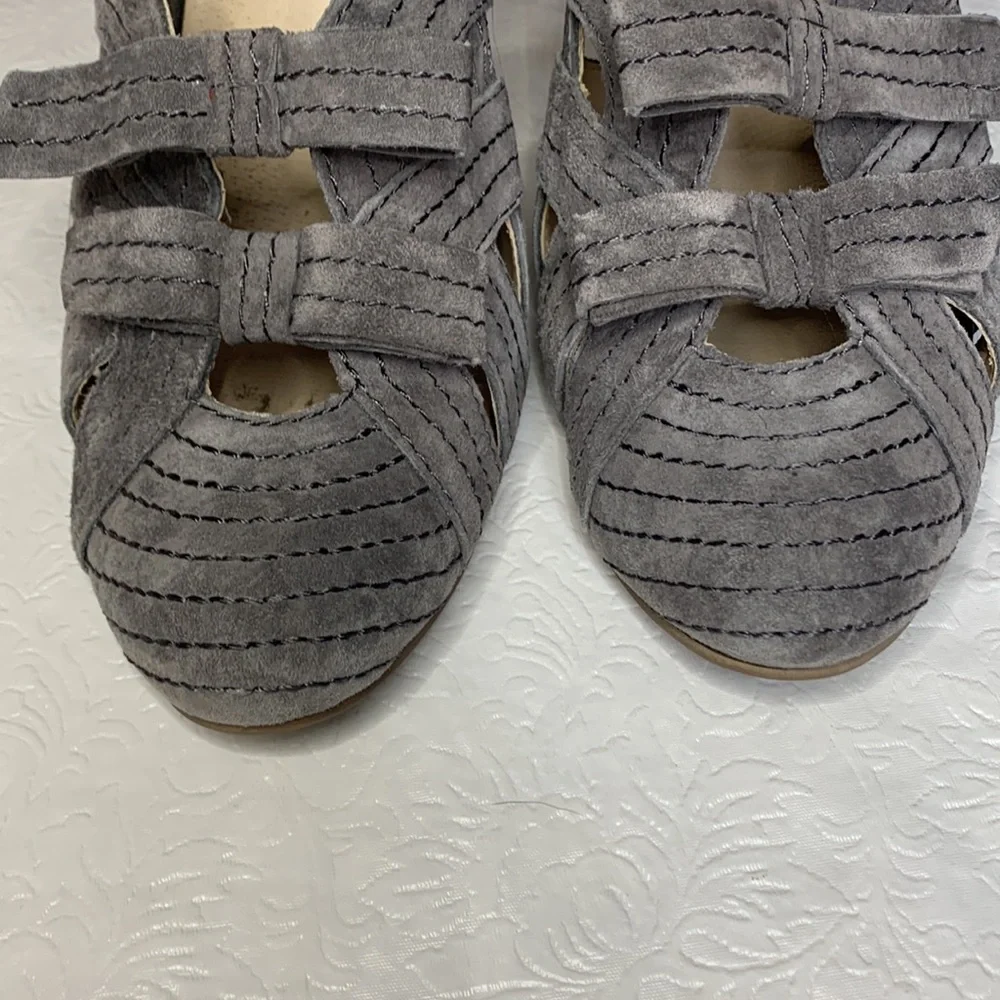 Seychelles‎ In With The New Suede Heels Sz 9.5